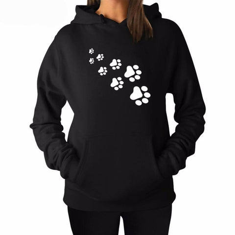 "Cat & Dog Paw Prints" Pet Parent's Hoodie (3 Colors)