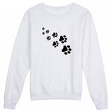 "Cat & Dog Paw Prints" Pet Parent's Sweatshirt (3 Colors)