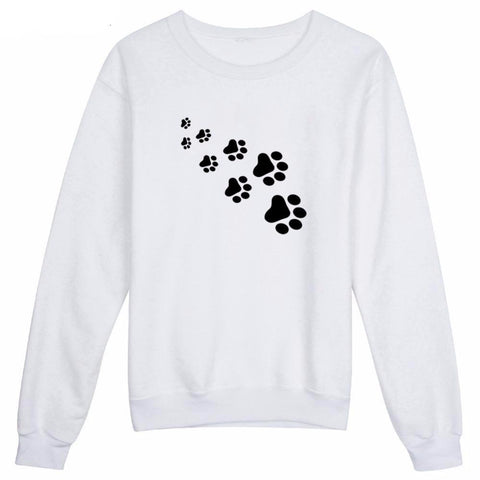 "Cat & Dog Paw Prints" Pet Parent's Sweatshirt (3 Colors)