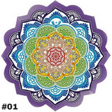 Yoga "Lotus Flower Mandala" Meditation Mat (7 Colors)