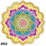 Yoga "Lotus Flower Mandala" Meditation Mat (7 Colors)