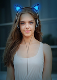 "Cat Ears" LED Lighted Headphones (6 Colors)