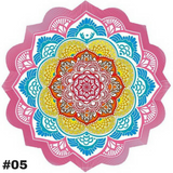 Yoga "Lotus Flower Mandala" Meditation Mat (7 Colors)