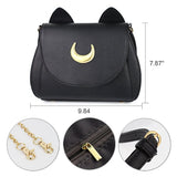 "Cat Ears" Half-Moon Handbag (2 Colors)