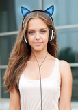 "Cat Ears" LED Lighted Headphones (6 Colors)