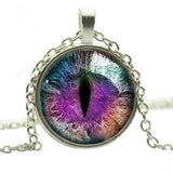 "Cat Eye" Pendant Necklace (8 Colors)