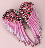 Angel Wings Crystal Brooch Pin (14 Colors)