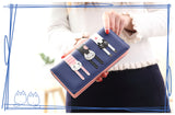 "Cat Trio" Fashion Wallet (5 Colors )