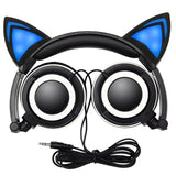 "Cat Ears" LED Lighted Headphones (6 Colors)