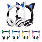 "Cat Ears" LED Lighted Headphones (6 Colors)