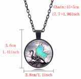 Dragon Fantasy Pendant Necklace (2 Colors)
