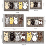 "Cutest Cats" Floor Mat (2 Colors in 5 Sizes)