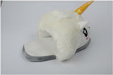"Unicorn" Horse Plush Slip-On Slippers (4 Colors)