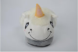 "Unicorn" Horse Plush Slip-On Slippers (4 Colors)