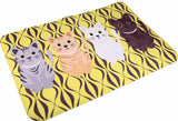 "Cutest Cats" Floor Mat (2 Colors in 5 Sizes)