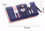 "Cat Trio" Fashion Wallet (5 Colors )