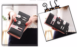 "Cat Trio" Fashion Wallet (5 Colors )