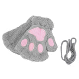 "Cat Paws" Plush Gloves (6 Colors)