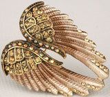 Angel Wings Crystal Brooch Pin (14 Colors)